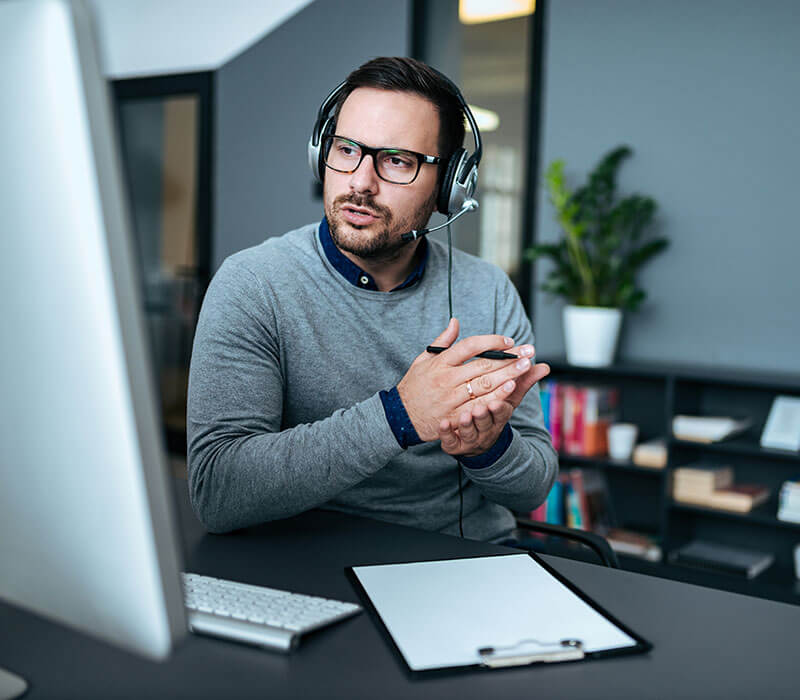 support center agent
